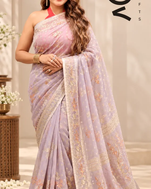 SAREE DHAKAI JAMDANI KATDANA MOFF.