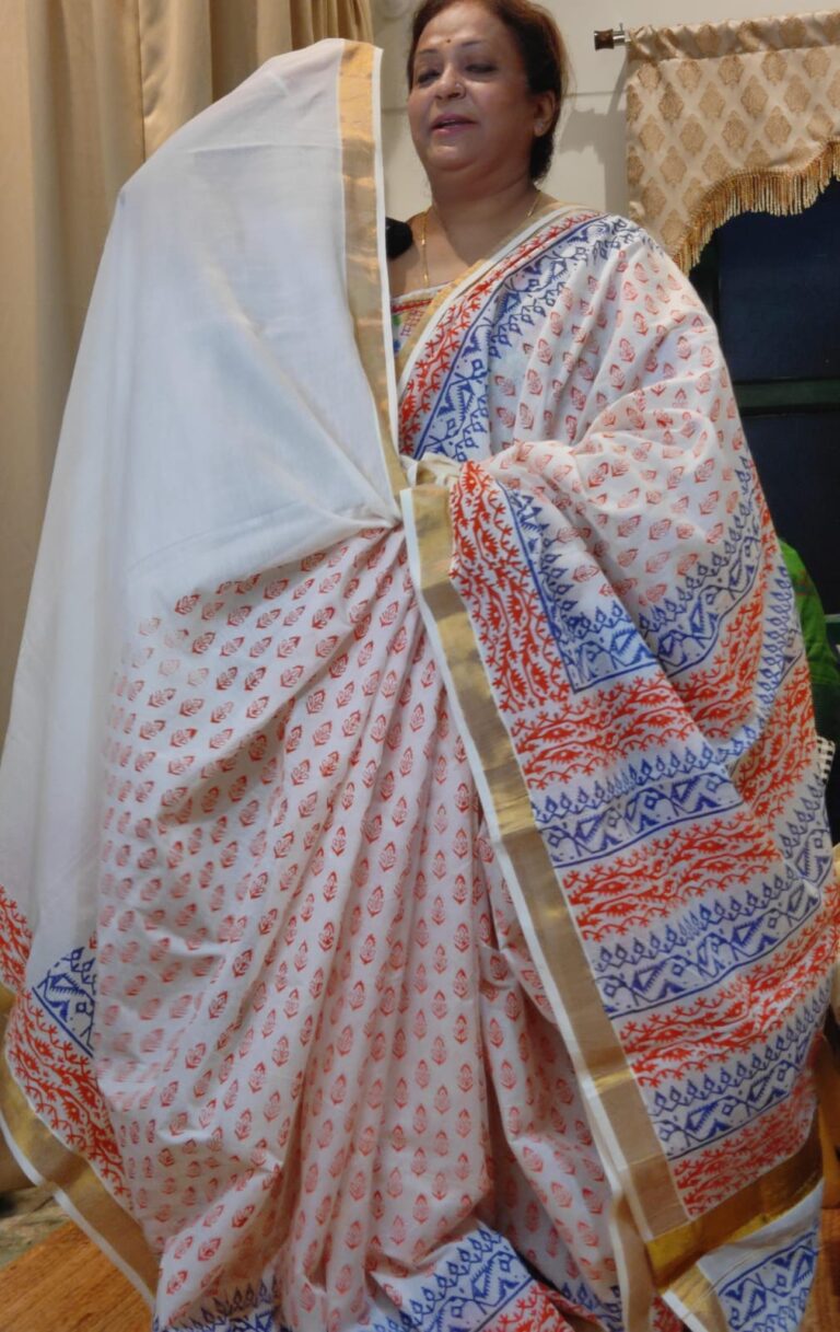 SAREE COTTON MAGALGIRI PRINTED