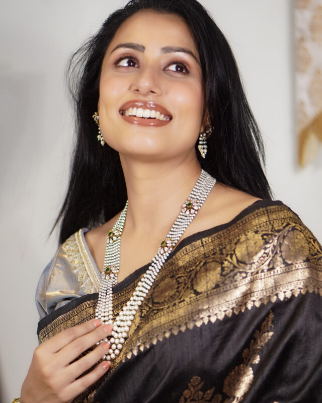 JEW NECK PC SET PEARL.