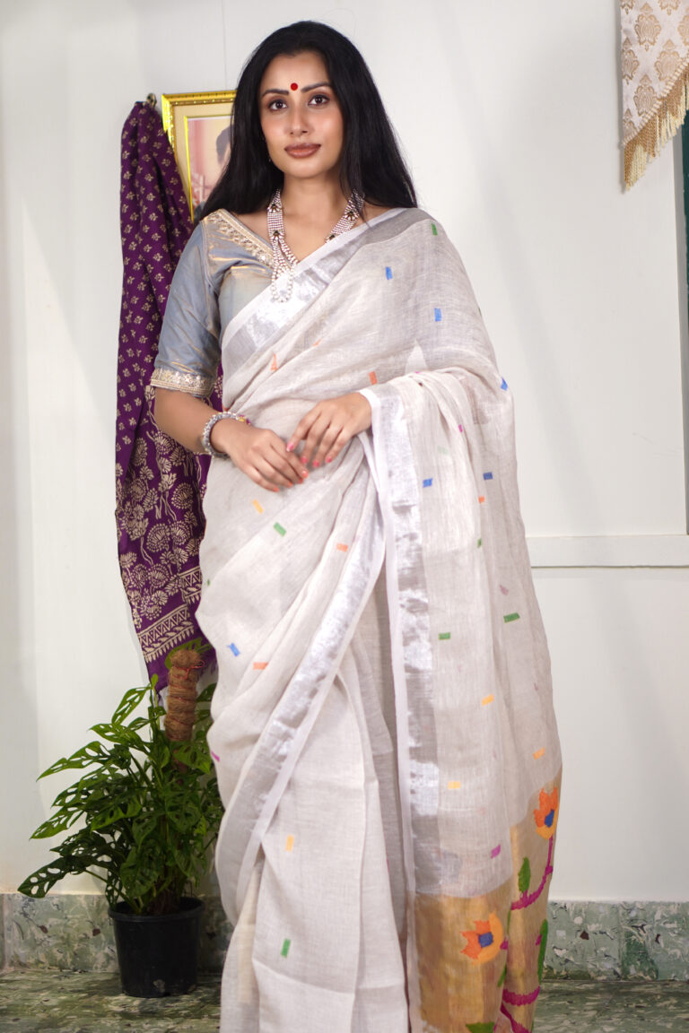 SAREE TISSUE LINEN JAL.